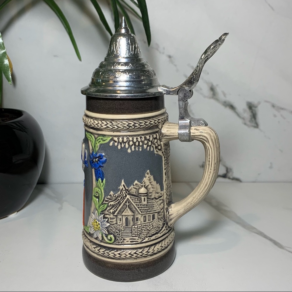 ❤️‍🔥❤️‍🔥HP❤️‍🔥❤️‍🔥 Vintage original German Gerzit Gerz beer stein.